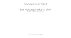Desktop Screenshot of fortuna-apotheke.de