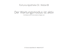 Tablet Screenshot of fortuna-apotheke.de